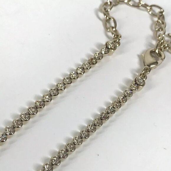 CHANEL 23B CC CC Mark Rhinestone Choker Accessories Necklace Unused - Picture 16 of 16